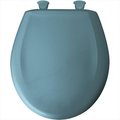 Church Seat Church Seat 200SLOWT 064 Round Closed Front Toilet Seat in Regency Blue 200SLOWT064